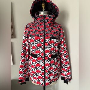 Roxy and Cynthia Rowley printed ski jacket